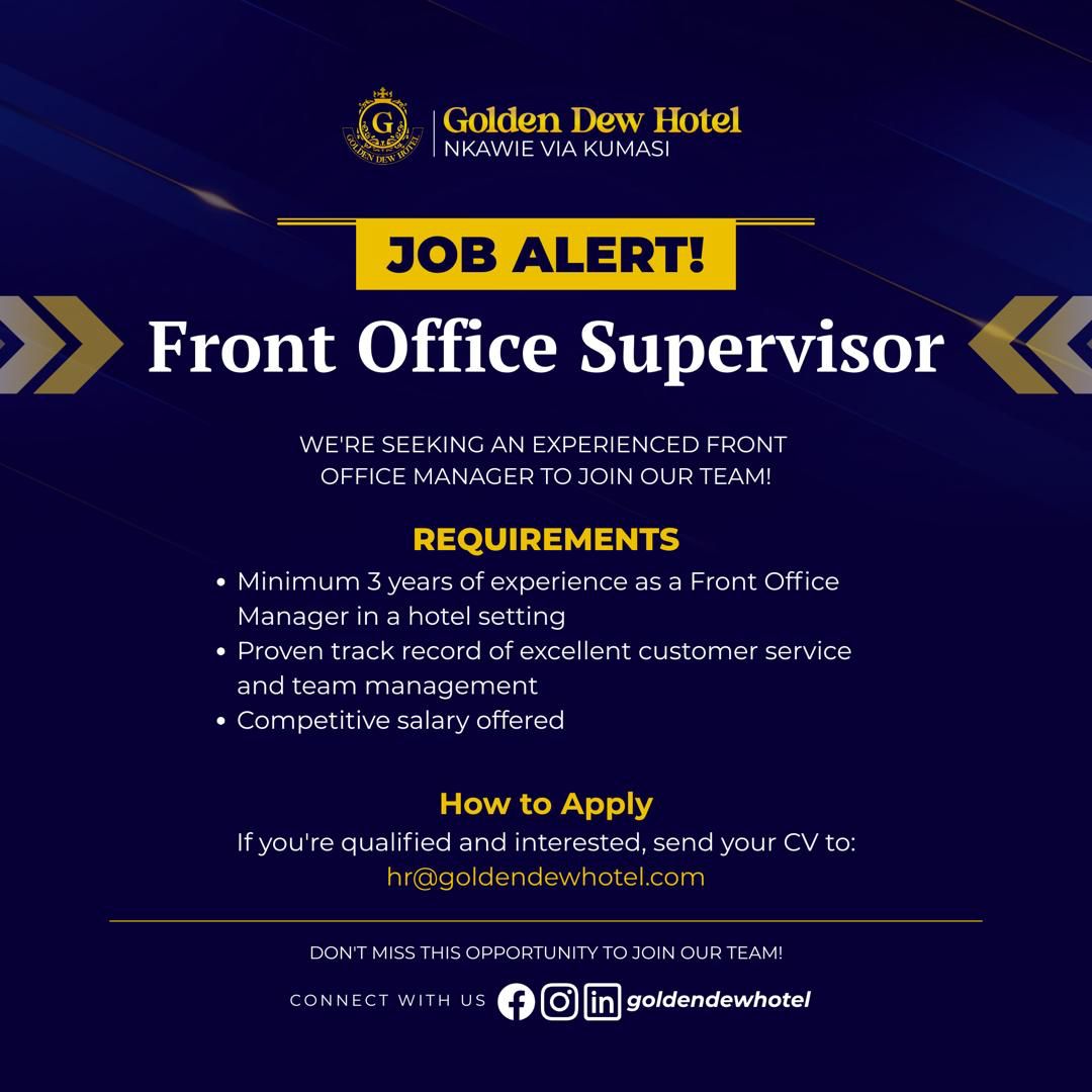 Front Office Supervisor
