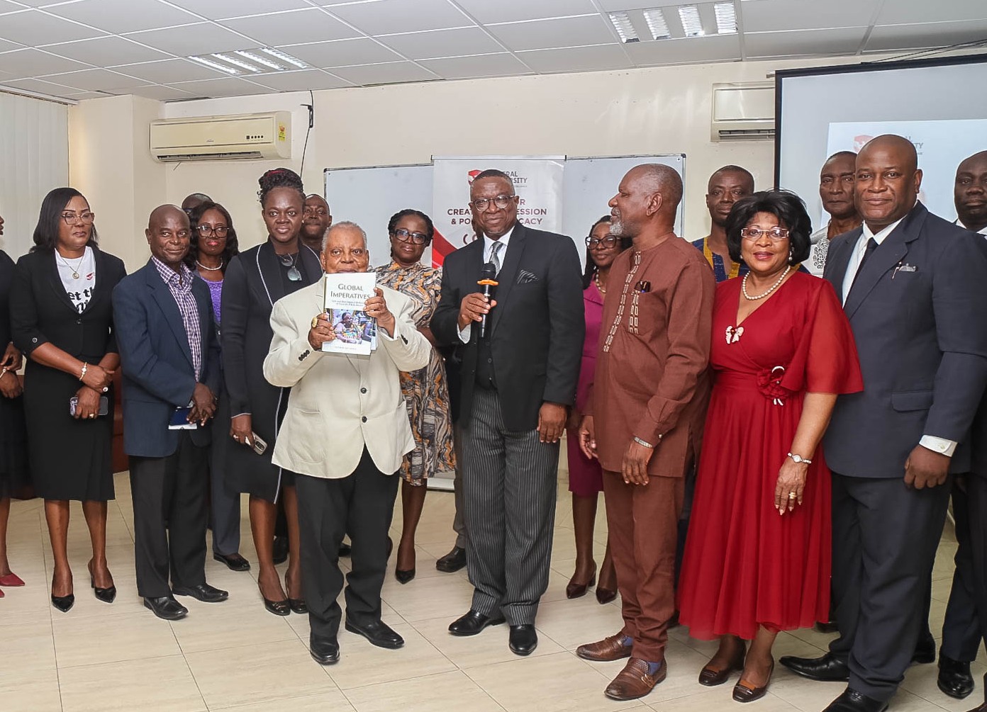 Central University Honours Nana Dr. S.K.B. Asante with Book Launch and Annual Student Prize