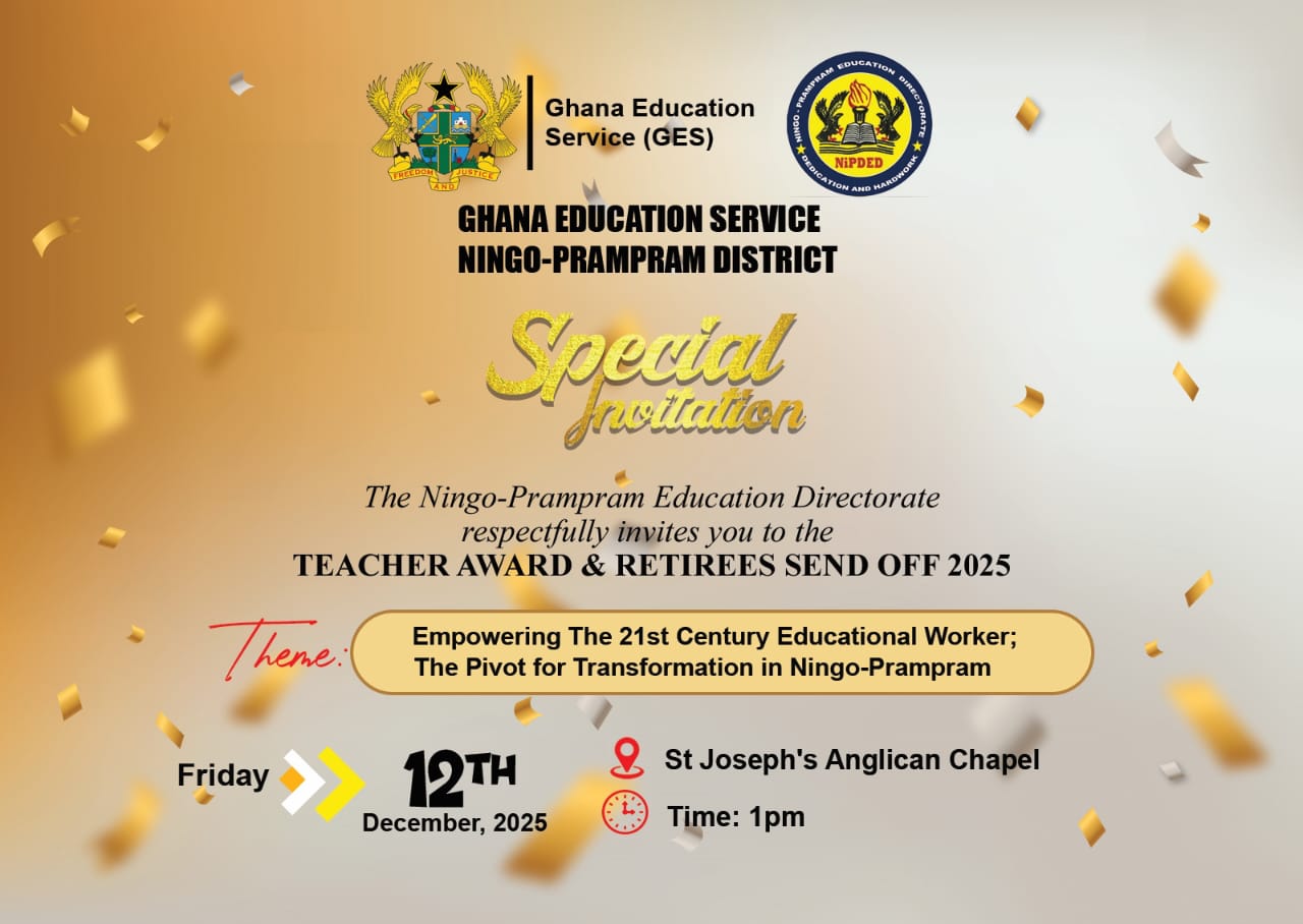 Central University Pro Vice-Chancellor Speaks at Ningo-Prampram District Best Teacher/Worker Awards