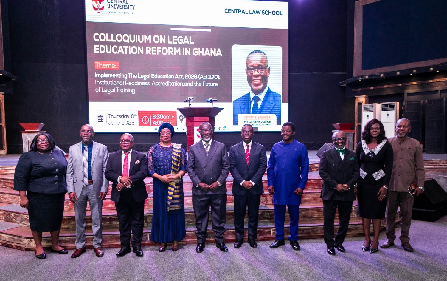 Central University Law School Leads National Dialogue on the Implementation of the Legal Education Act, 2026 (Act 1170)