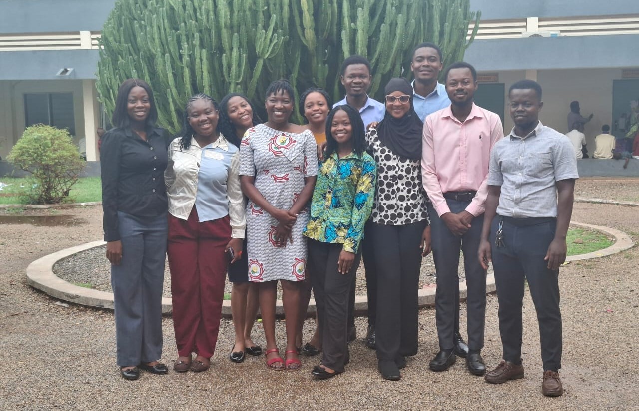 Head of Pharmaceutical Sciences Department (SoP) Monitors Pharmacy Students on Clinical Experiential Attachment at Tamale Teaching Hospital