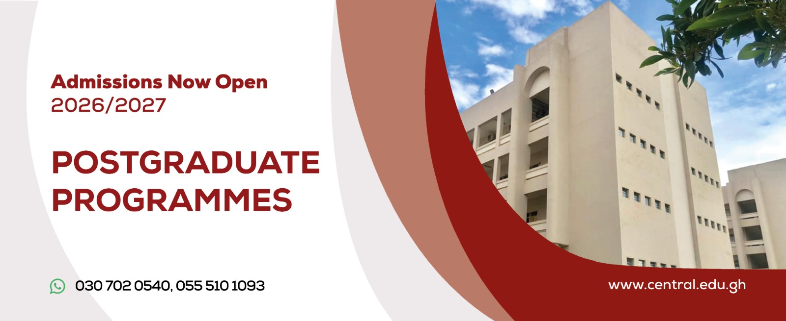 2025/2026 Admissions open